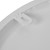 Close-up of the Aubrey Wall Clock's rear mounting hook