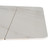 Close-up of the Romanby Stone Extending Dining Table top, showing the marble-effect veining and the seam of the extension leaf.