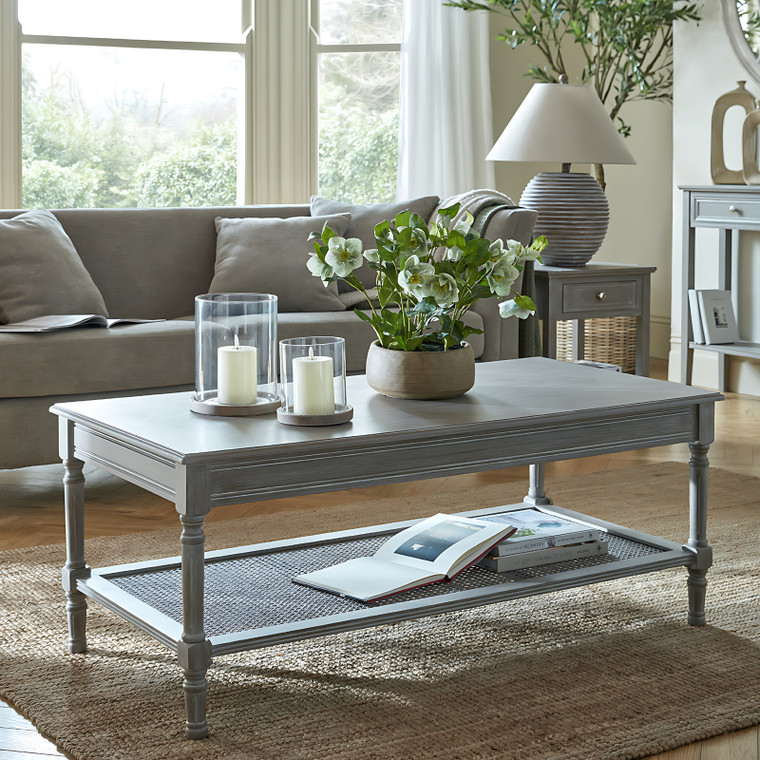 Serene Rattan Coffee Table