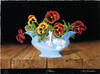 Ellas, Pansies with Gravy Boat  by Bob Timberlake Print Limited Edition