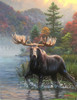 Moose painting