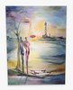 Silent Moment 36x48 original painting by Alfred Gockel