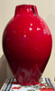 Large 26" Lily Vase in Chinese Red by Ben Owen III