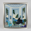 Swan Lake by Thomas McKnight - Framed 32hx30w