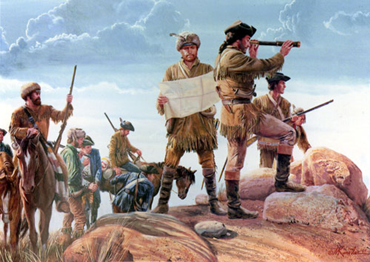 Lewis And Clark By Mort Kunstler Ashley S Art Gallery
