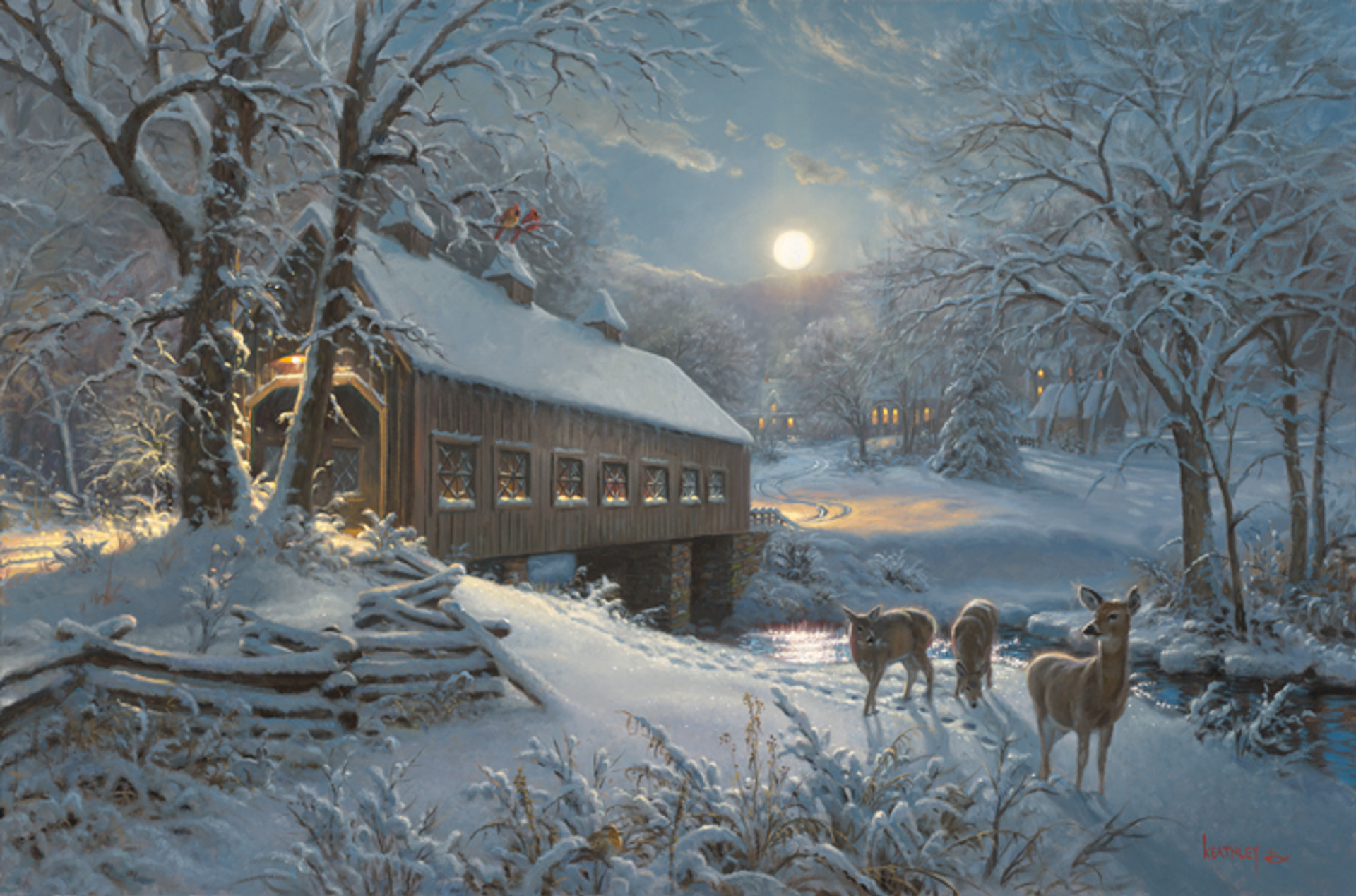 Mark Keathley Originals & Canvas Giclees