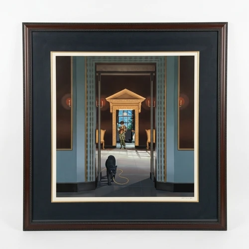 Reverie by Frederick Phillips - Framed 50x50