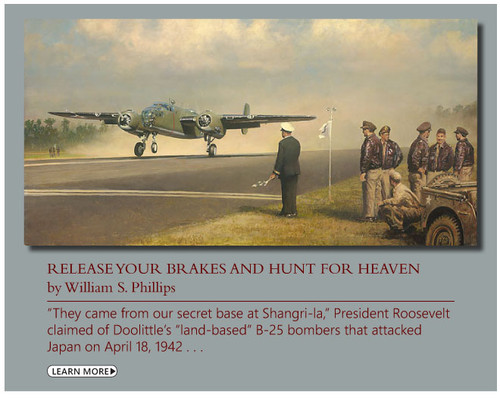 Doolittle Raider painting by William Phillips