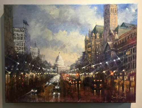 Capitol Evening by Dan Nelson
