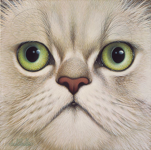 Persian cat painting