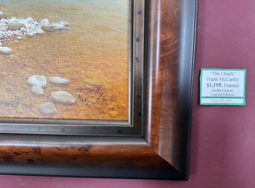 Nice burl veneer frame  Nice burl veneer frame