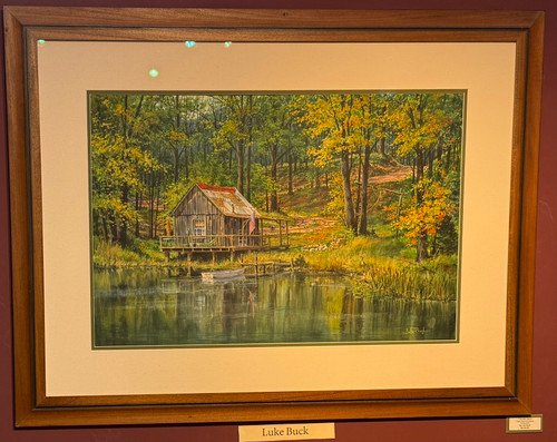 The We Shed by Luke Buck - Large 43x32 Frame The We Shed by Luke Buck - Large 43x32 Frame