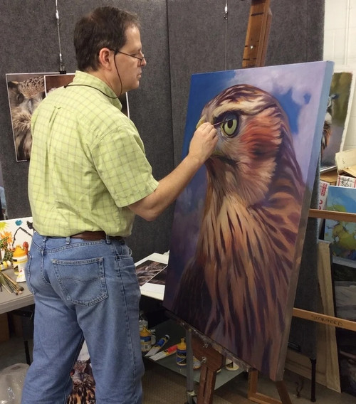 Half Breed by Walter Stanford 24x24 painting