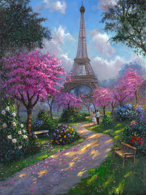 Eiffel Tower painting