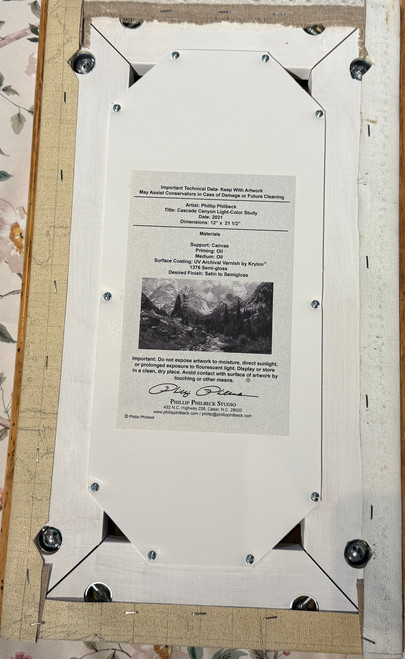 Cascade Canyon - Light Color Study by Phil Philbeck