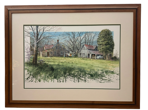 Rund Farm Indiana painting