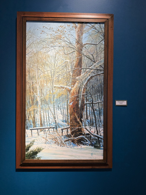 Big Old Sycamore Tree painting by Luke Buck