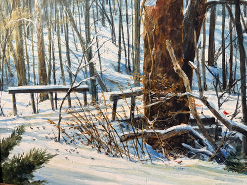 Big Ole Sycamore by Luke Buck 20x35 Original