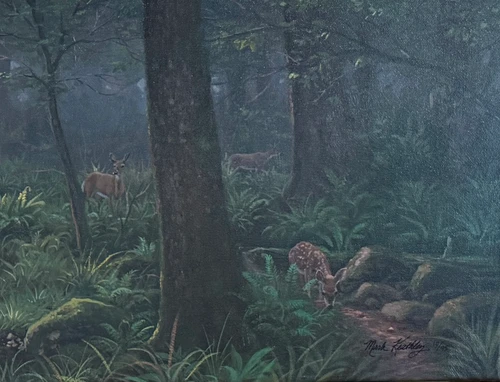 Serenity Cove by Mark Keathley 12x48 Giclee - not framed