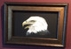 Bald Eagle original watercolor by Art LaMay