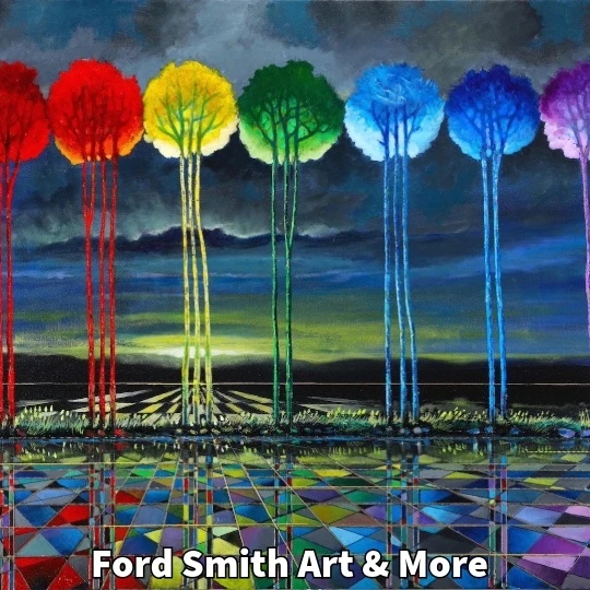 contemporary art by Alfred Gockel, Ford Smith paintings and canvas prints