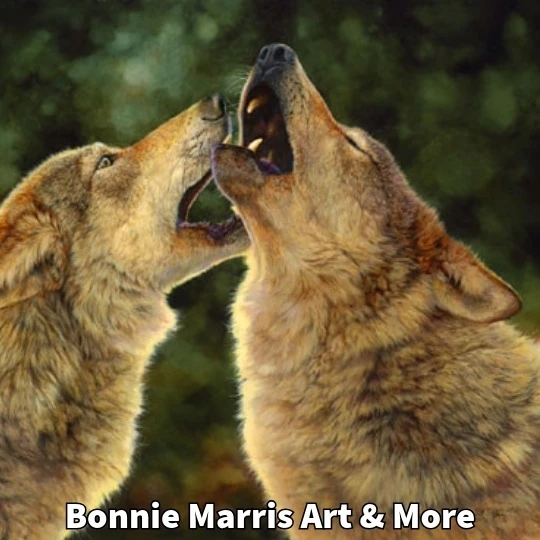 American wildlife paintings and prints on canvas