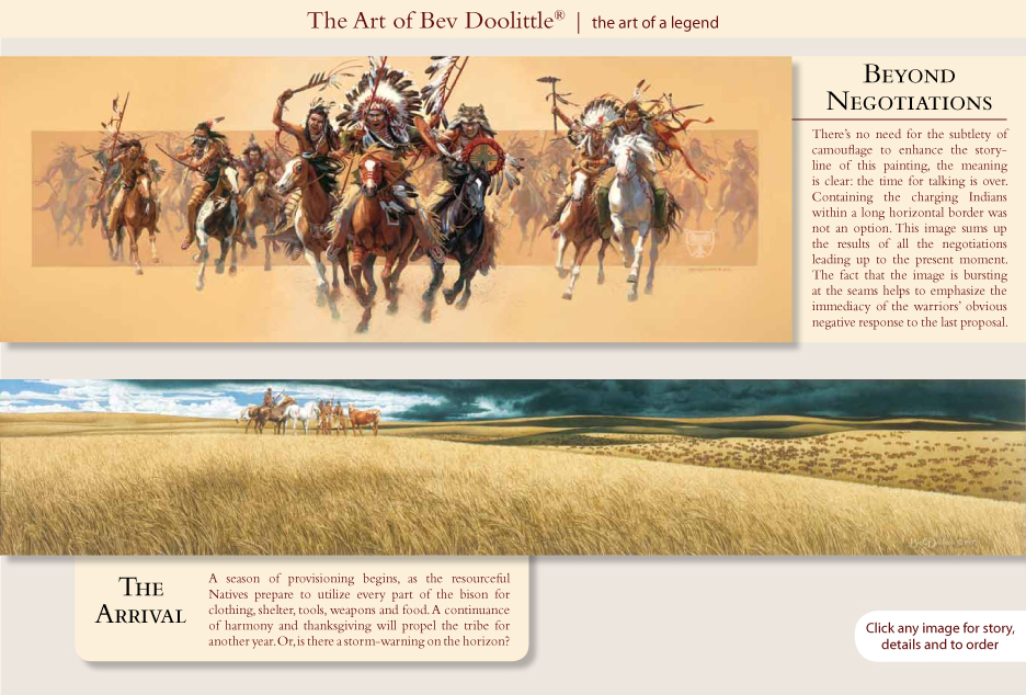 The Arrival by Bev Doolittle