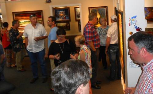 Attendees at the 2015 Ford Smith reception at Ashley's