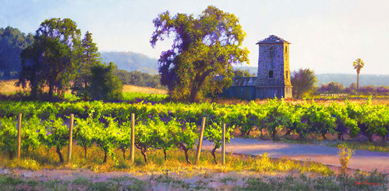 buy Vineyard Tankhouse at Ashley's art Gallery