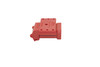 50 Amp Surface Mount Anderson Connector Cover - Red - with Red LED