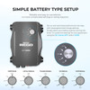 Renogy 12V 60A MPPT Solar Charge Controller includes 1x 5FT 6AWG Anderson Cables