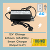 240V AC 14.6V 10A Lithium Smart 12V Battery Charger 