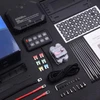 Mictuning 8 Gang Switch Pod Panel with RGB, Fuse Box and Bluetooth Phone  App Control
