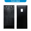 Amptron 100W 12V Semi-Flexible Perc-Shingled Solar Panel with ETFE Coating