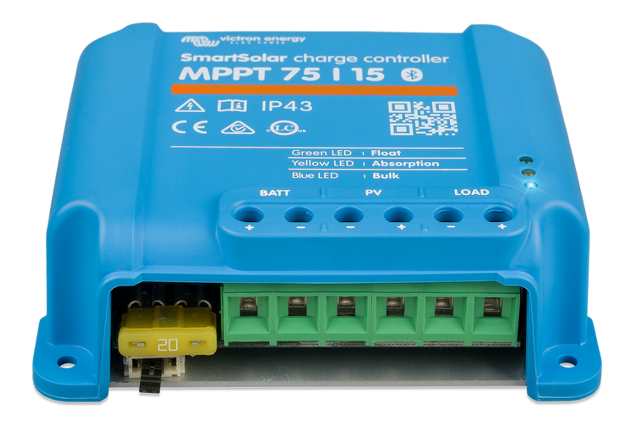 Victron SmartSolar MPPT 75/15 Solar Charge Controller - Front