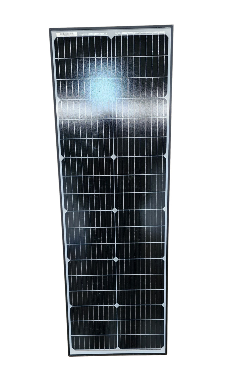 Exotronic 70W (Narrow) Fixed Solar Panel - Black Frame