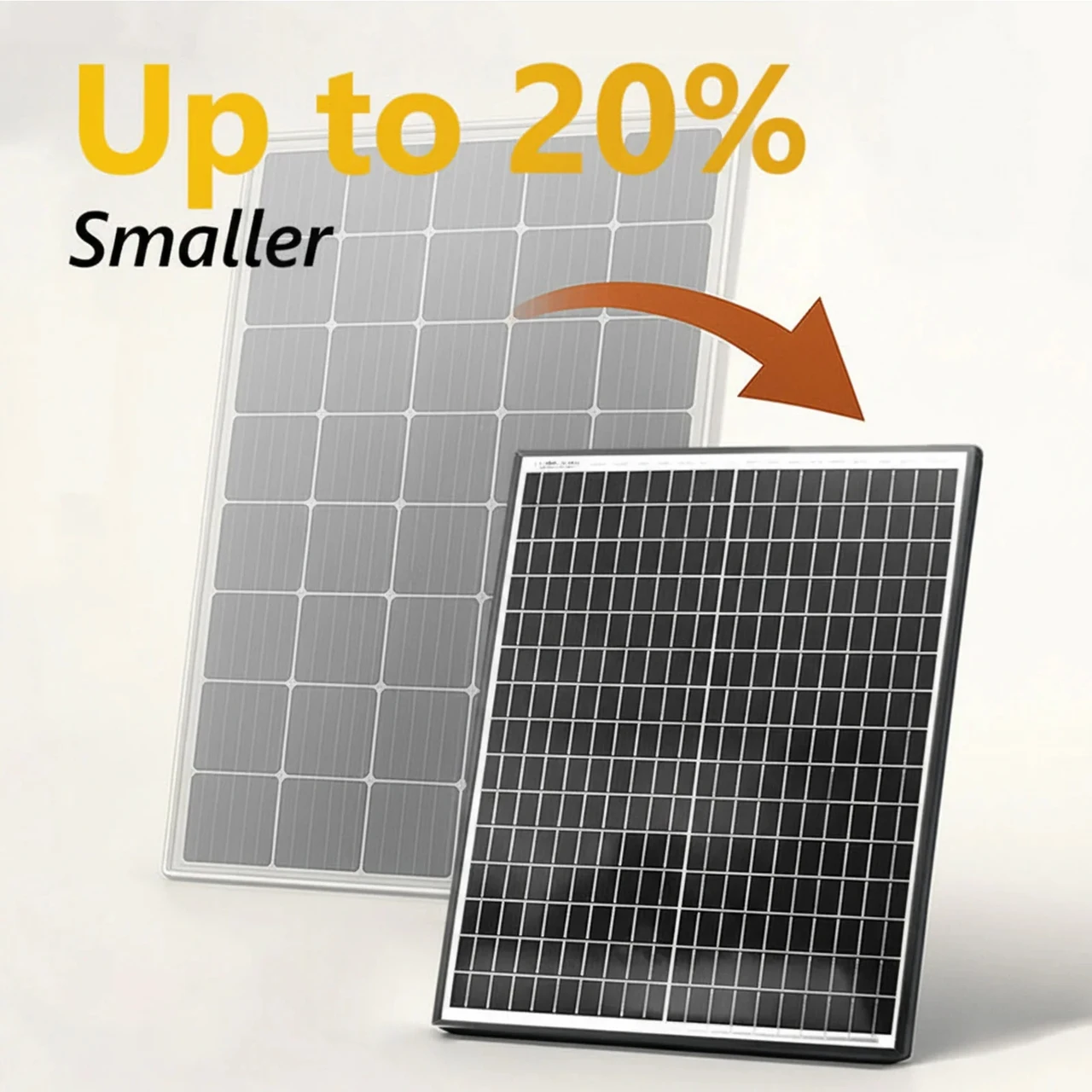 Exotronic 75W Fusion Fixed Solar Panel - Black Frame