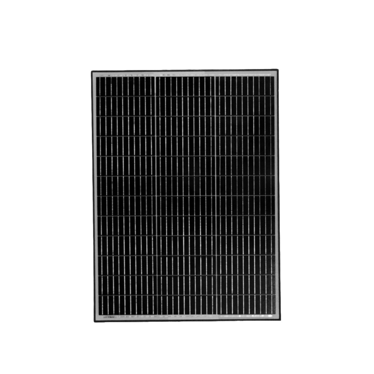 Exotronic 120W Horizon Fixed Solar Panel - G12 Mono-PERC Cells - Black Frame