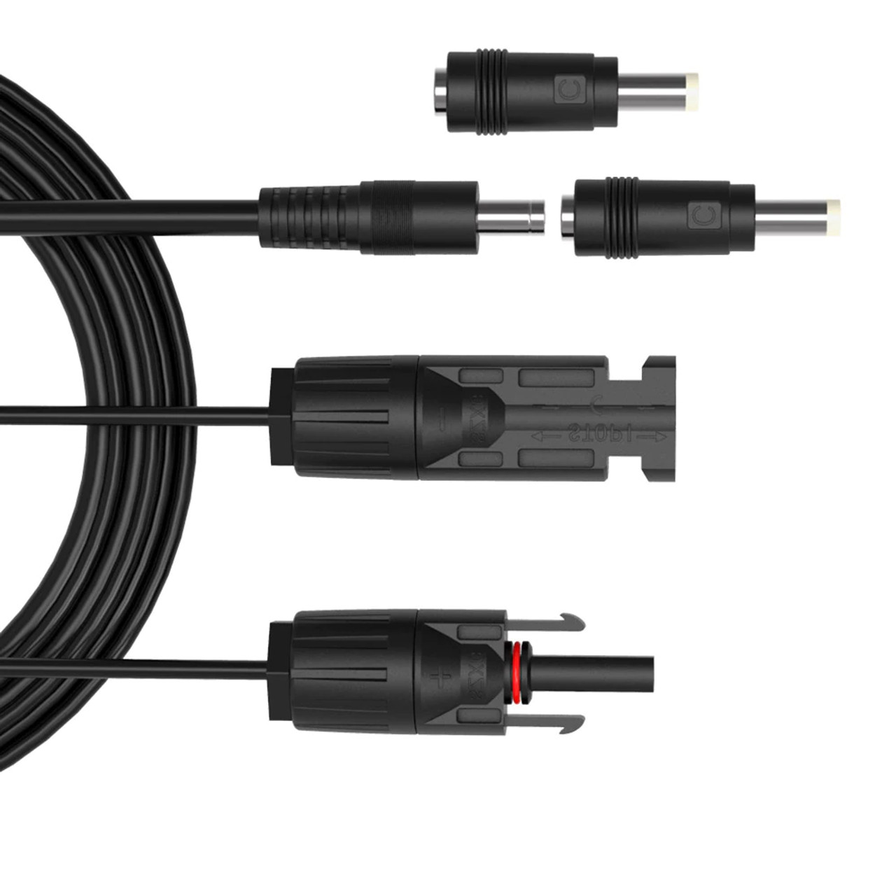 Portable Power Station Solar Charging Adapter Cable Lead MC-4 to DC5525mm DC5521mm DC8mm/DC7909