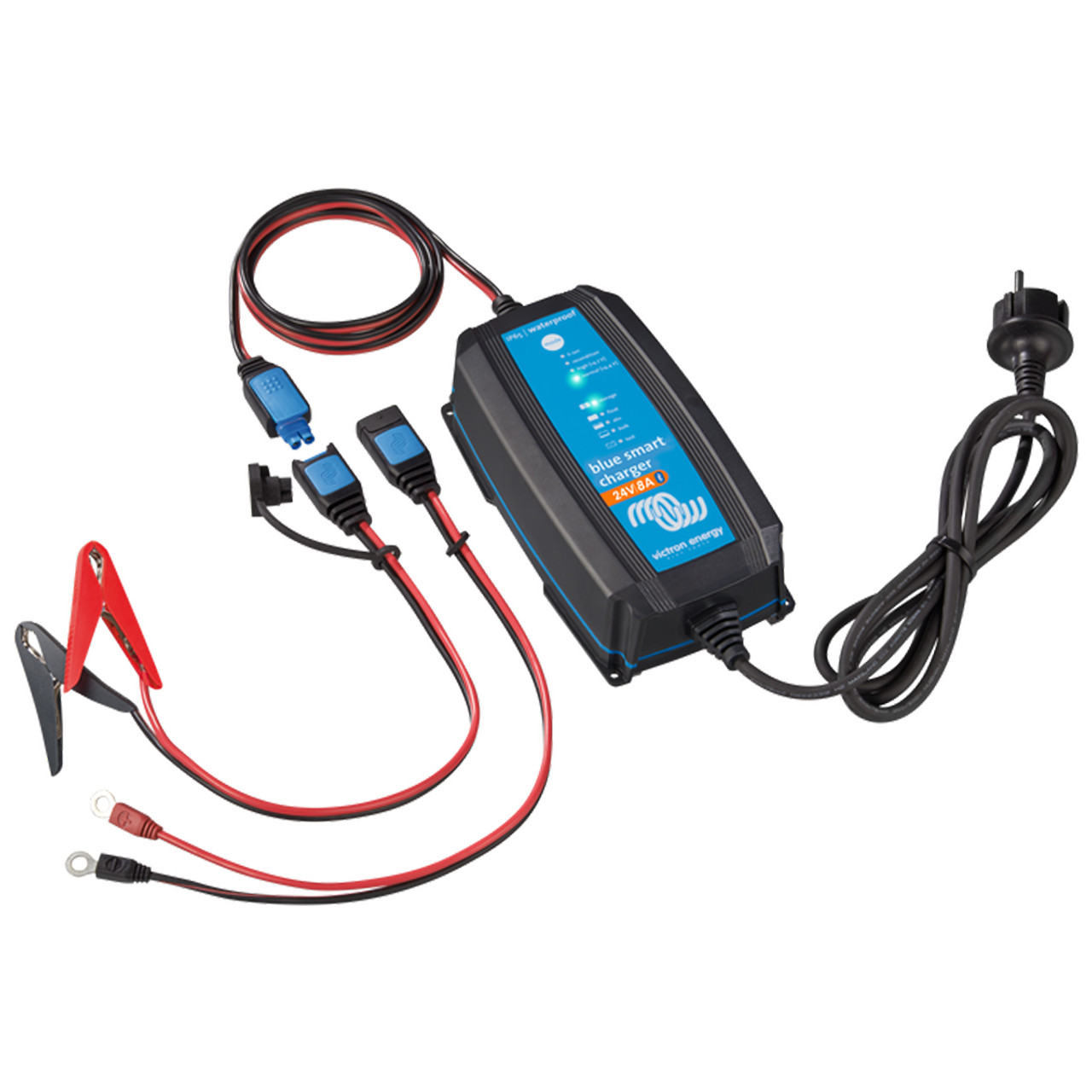 240V AC 24V / 8A Victron Pro IP65 Blue Smart battery charger Kit