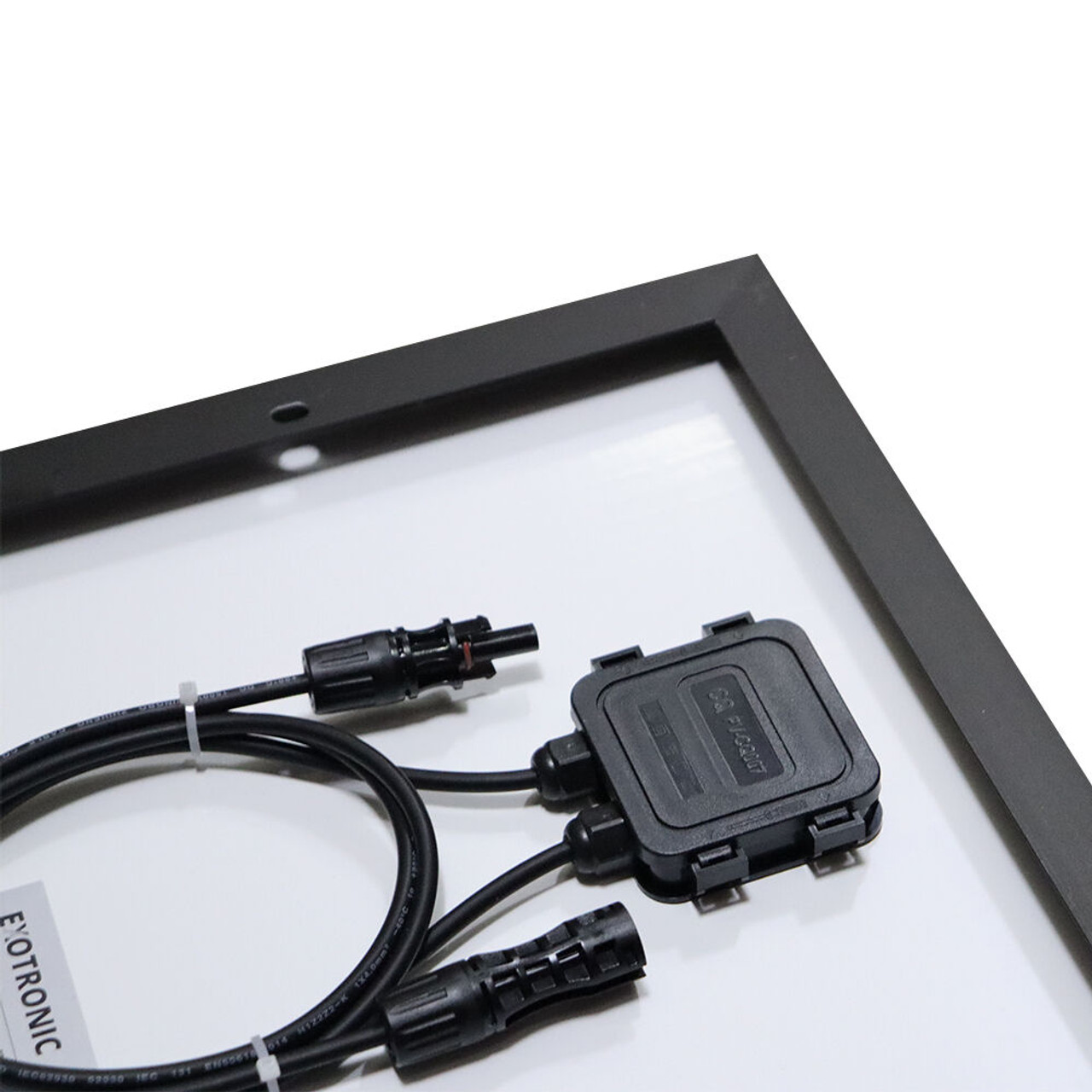 Exotronic 100W Fusion Fixed Solar Panel - Black Frame Exotronic 100W Fusion Fixed Solar Panel - Black Frame