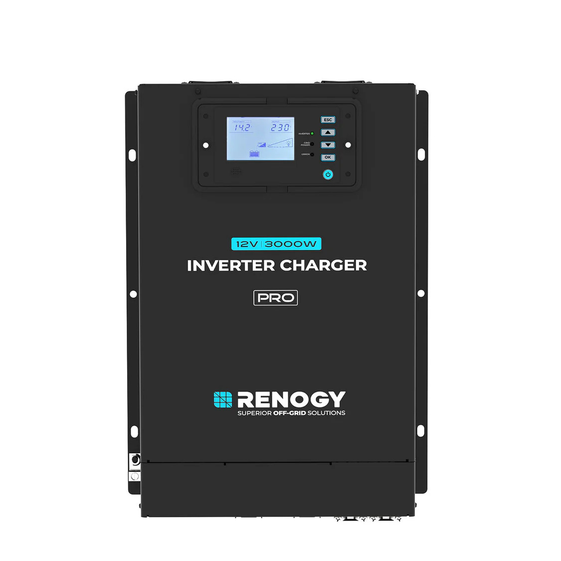 Renogy Pro 12V 3000W HF Inverter Charger