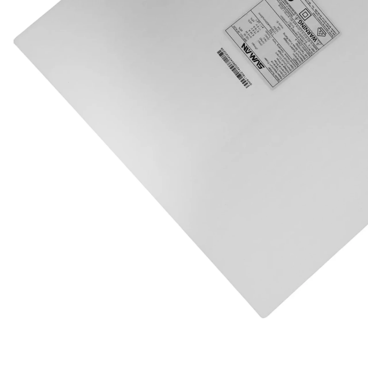 Sunman eArc 100W Narrow Semi-Flexible Solar Panel - Frameless - Junction Box on Top - Mono PERC Cells
