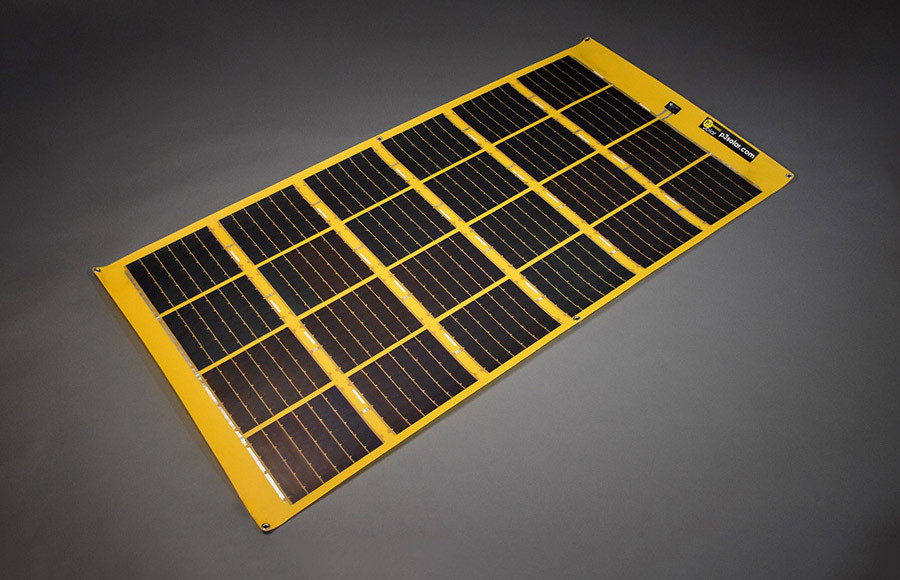 Rollable Solar Array P3 Solar 200w, 24v rollable solar panel