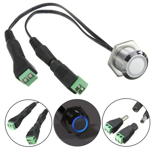 Touch Sensor Dimmer Switch Button for LED Strip Lights - No Moving Parts Touch Sensor Dimmer Switch Button for LED Strip Lights - No Moving Parts