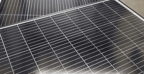 Exotronic 75W Fixed Solar Panel - Black Frame