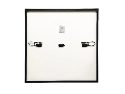 Voltech 200W Solar panel  - Twin Cell Design - Black Frame - Square