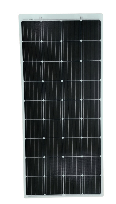 Sunman eArc 175W - Semi-Flexible Solar Panel - Frameless - Junction Box Underneath