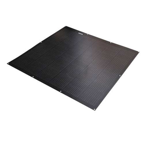 Sunman eArc 200W Black Square Flexible Solar Panel with Eyelets - JB Under
