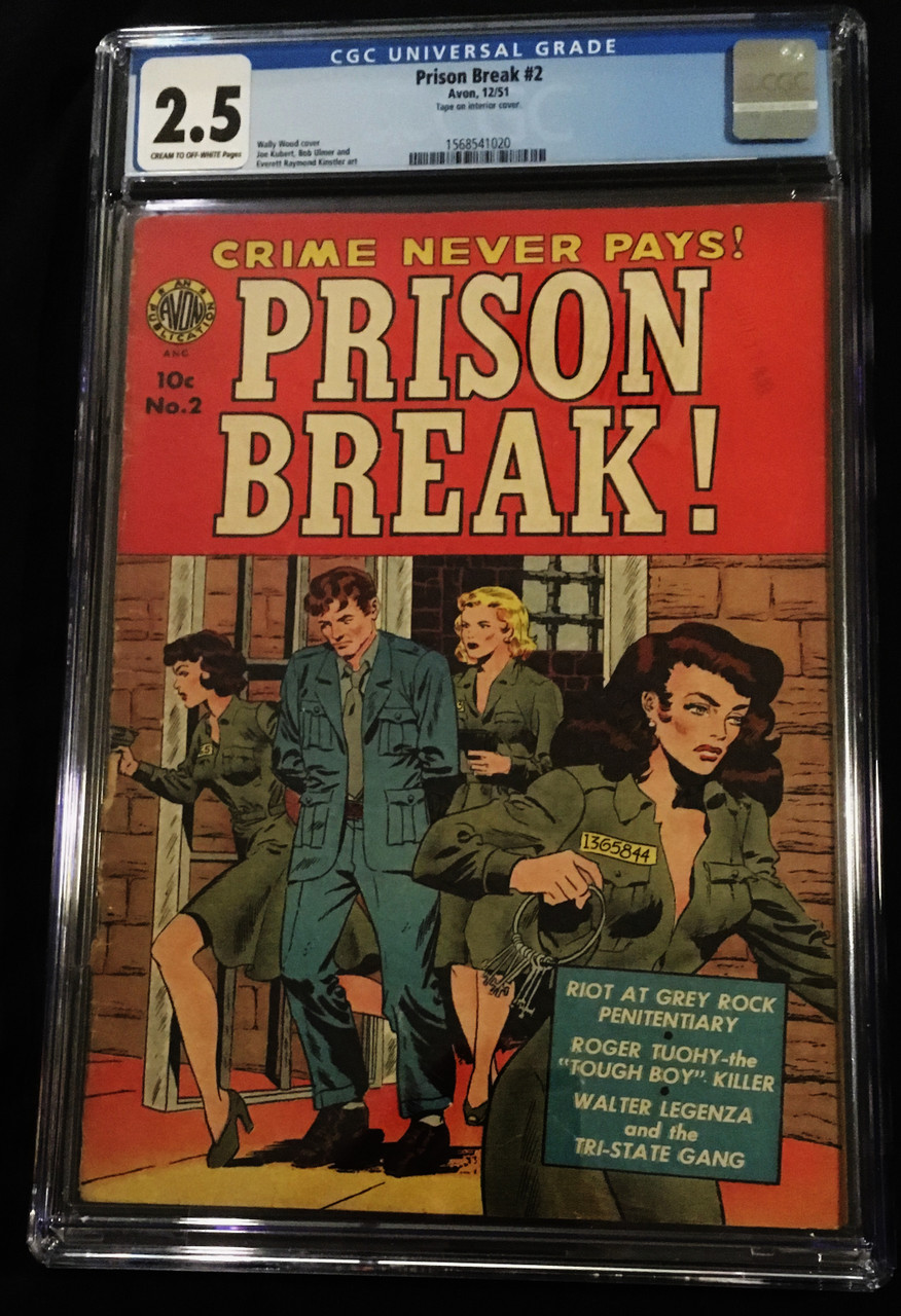 1951 Avon Prison Break 2 Cgc 2 5